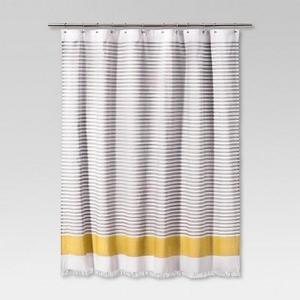 Dyed Shower Curtain Stripe Summer Wheat - Project 62™