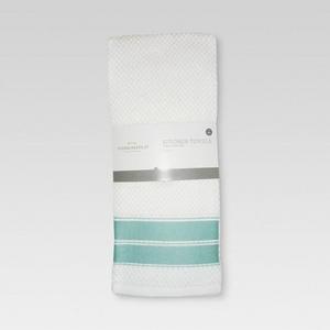 4pk Kitchen Disk Towels - Threshold™ (Aqua)