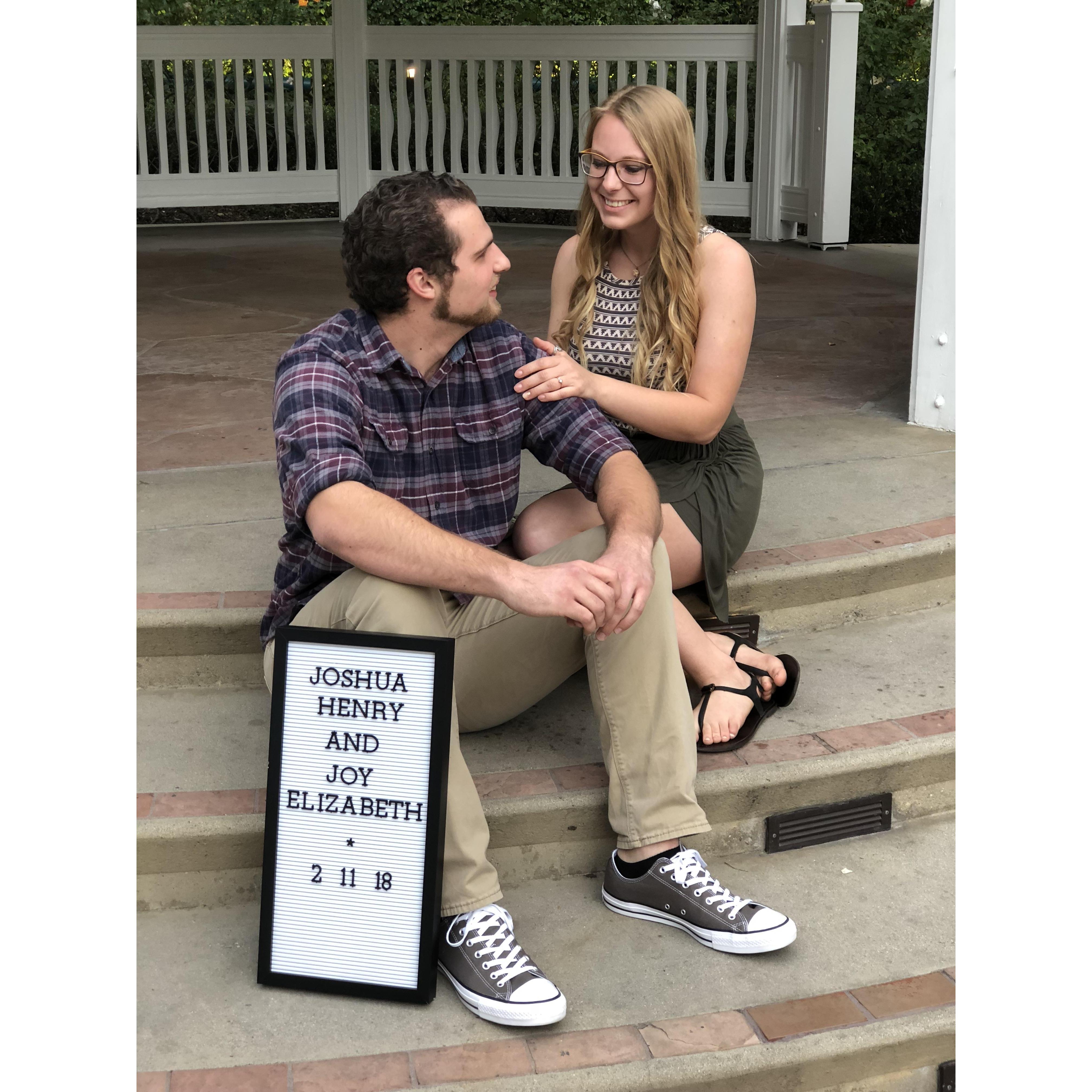 The day she said yes