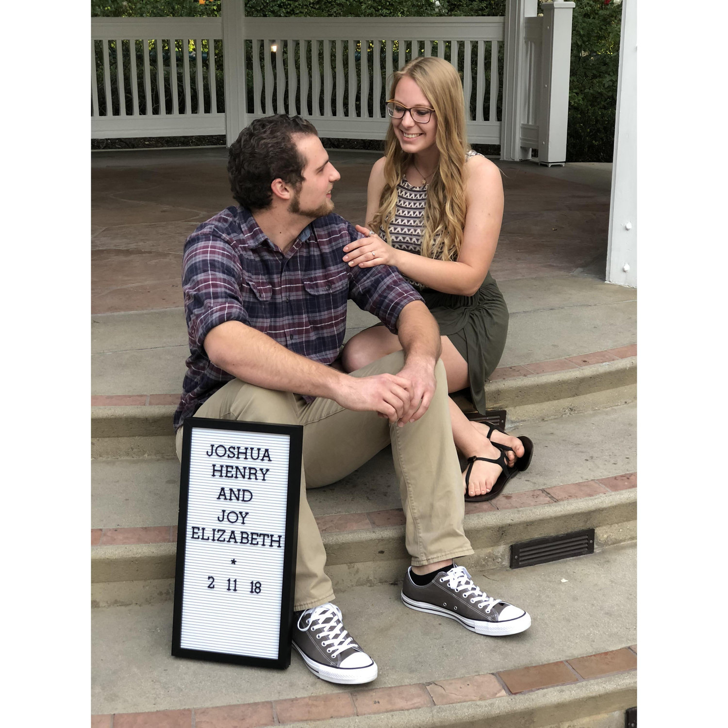 The day she said yes