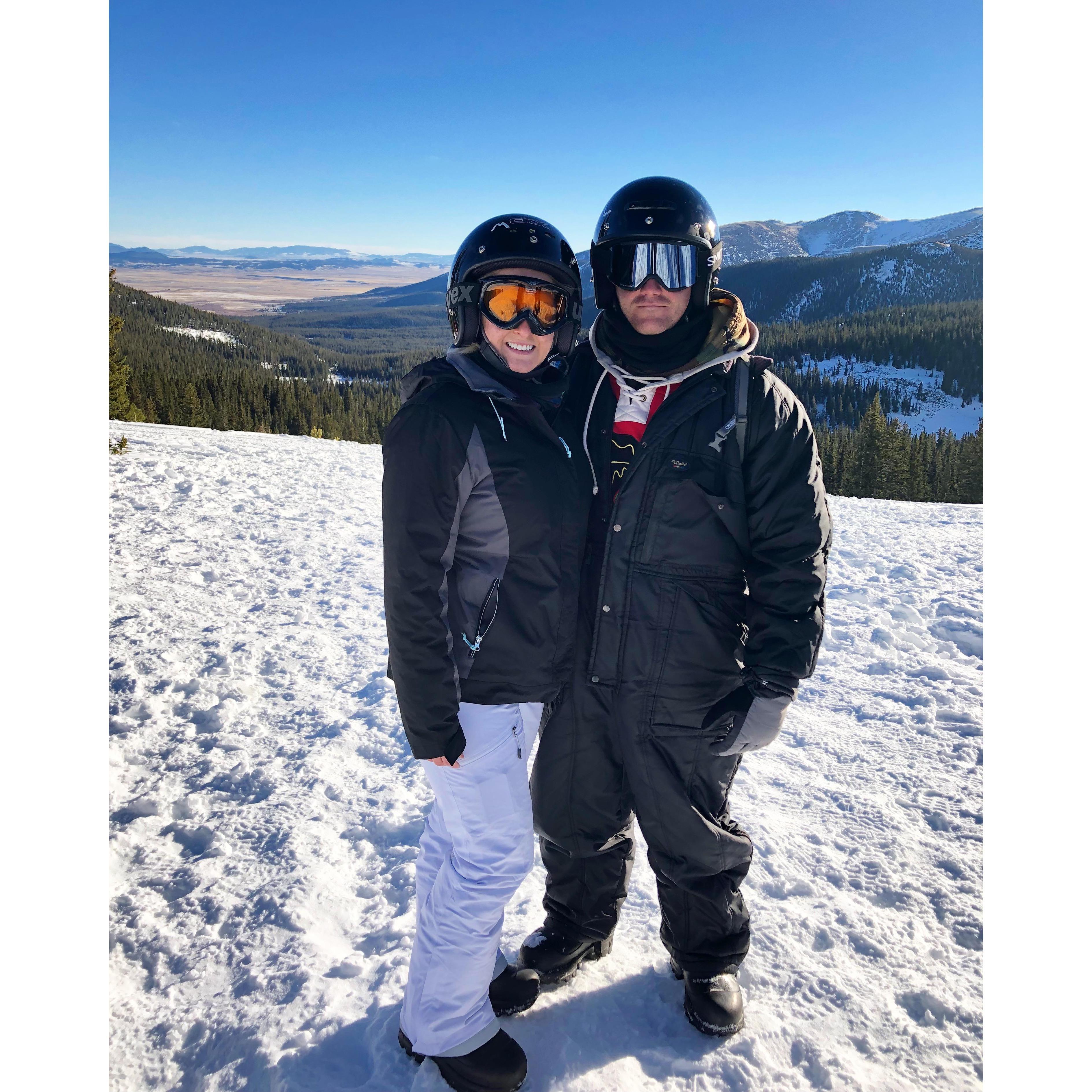 Breckenridge trip 2018. Rode snowmobiles and had the most amazing view! Highly recommend.