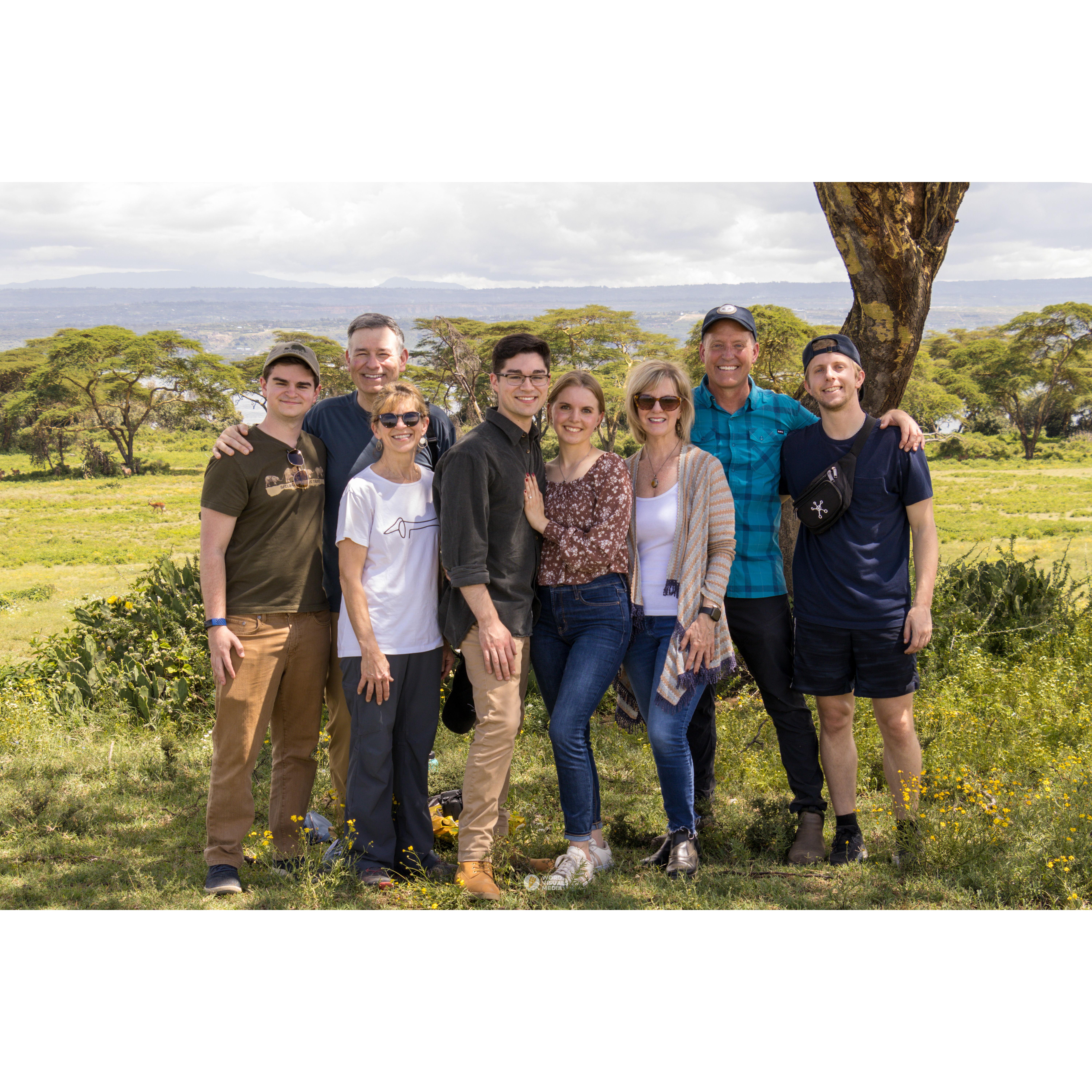 It was so special to share one of the happiest days of our lives so far with both of our families!