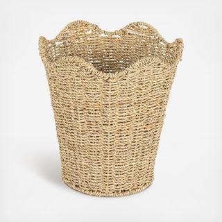 Woven Seagrass Wastebin