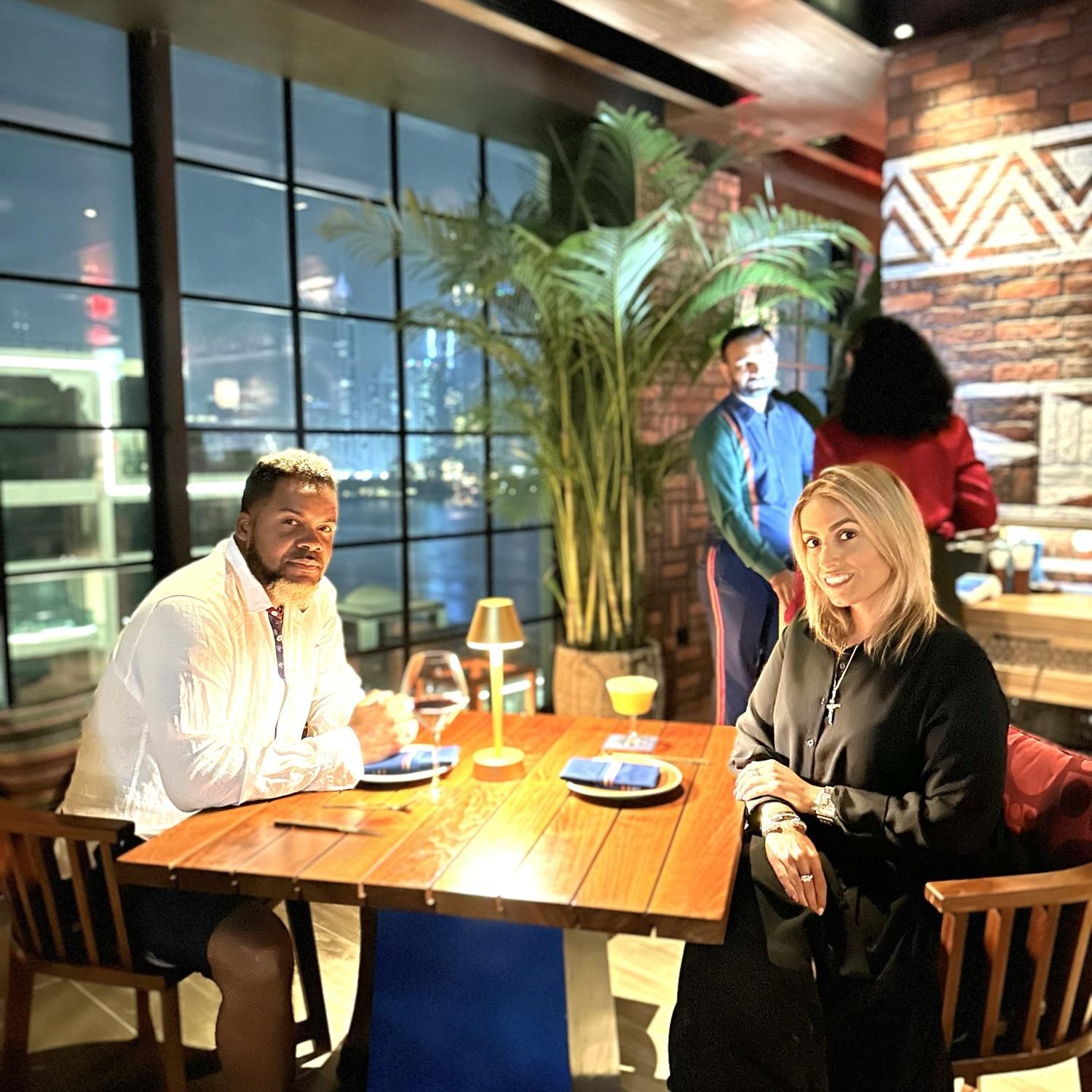 Dubai Nights on the Roof, Wonderful Food and Drinks, & the Best Partner to enjoy with! #WeSaidWeWood