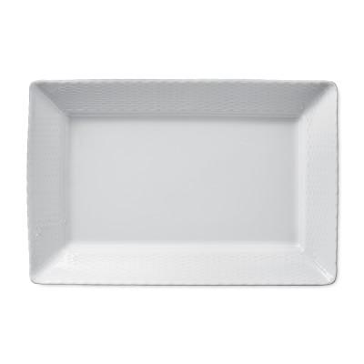 Pillivuyt Basketweave Rectangular Platter