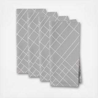 Frank Lloyd Wright Oak Park Jacquard Napkin, Set of 4