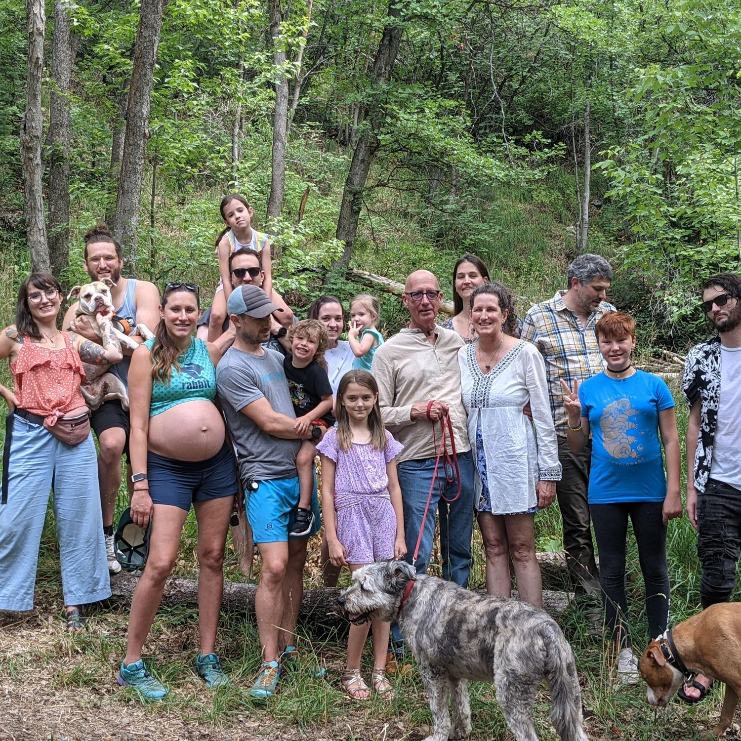 Junie meets the Lokey Family