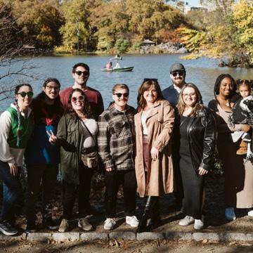 People we love who helped orchestrate our engagement in Central Park. November 2024.