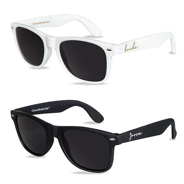 Bride and Groom Polarized Sunglasses for Wedding – UV400 Protection, Lightweight & Stylish Couple Sunglasses