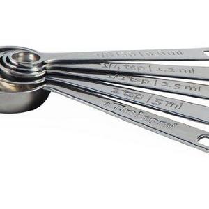 Le Creuset Stainless Steel Measuring Spoons, Set of 5
