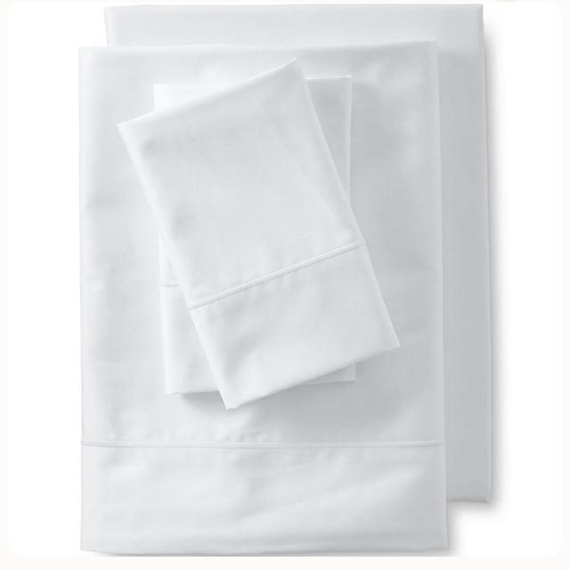 Lands’ End 400 Thread Count Premium Supima Cotton Bed Sheet Set