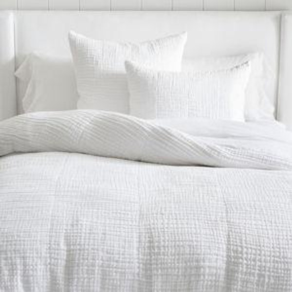 Cloud Duvet Cover - Full/Queen - White