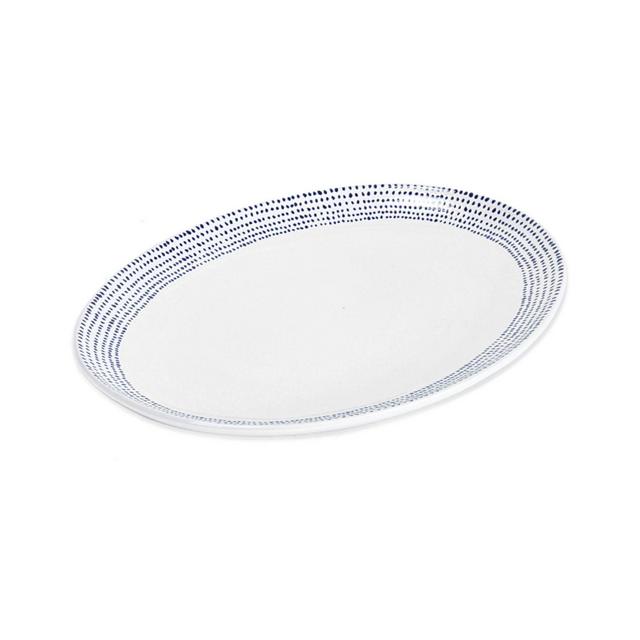 Mikasa® Daylen Oval Platter in Cobalt
