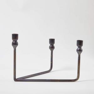 Rustic Iron Candelabra