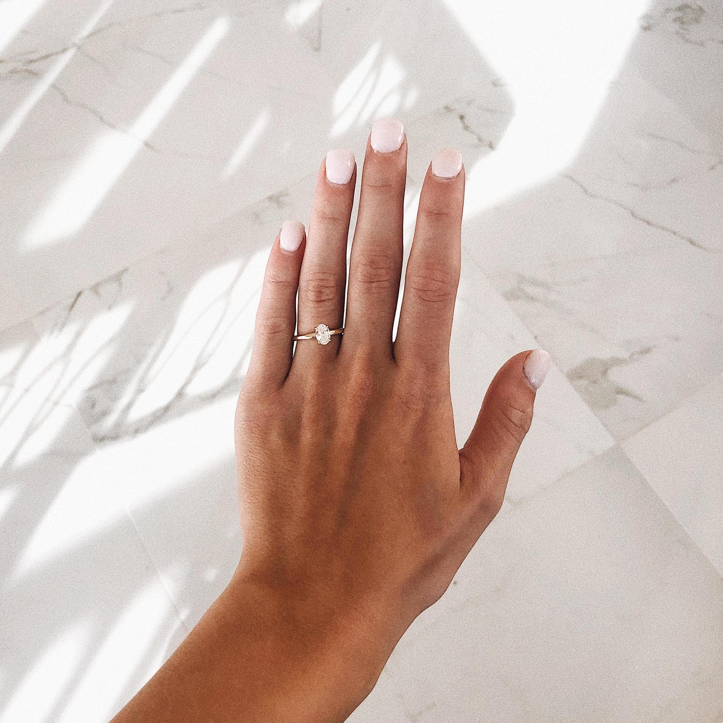 I didn't say a word about what type of ring I wanted, but he nailed it.