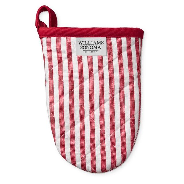 Williams Sonoma Mini Oven Mitt, Set of 2, Claret Red