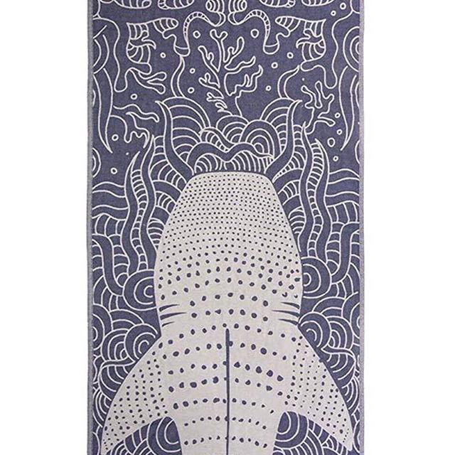 Sand Cloud Large Turkish Beach Towel - Peshtemal Cotton - Great for Beach Bath or as a Blanket - As Seen on Shark Tank - Whale Shark - Sea Life