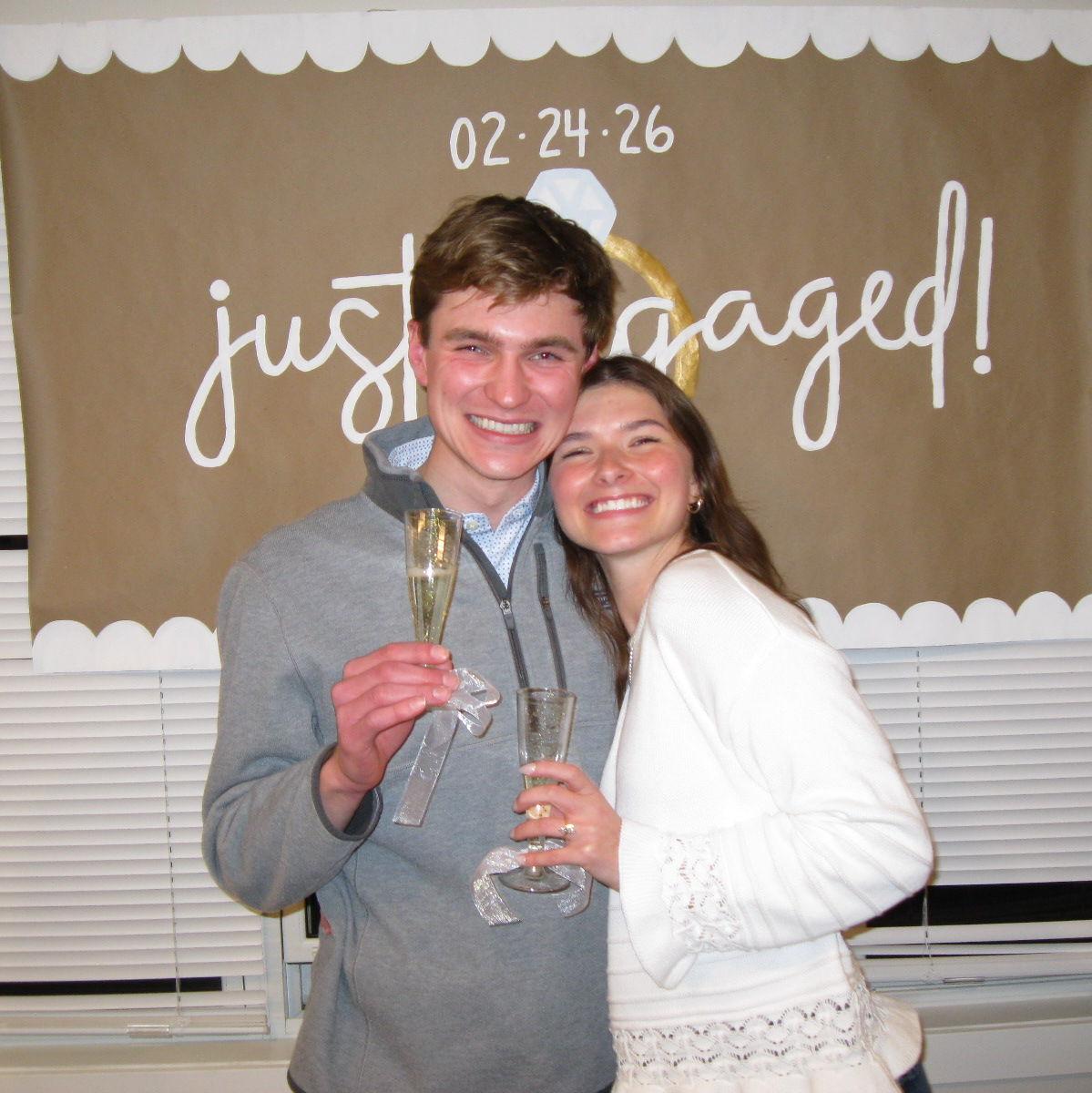 February 25th, 2026 - the night sam proposed!