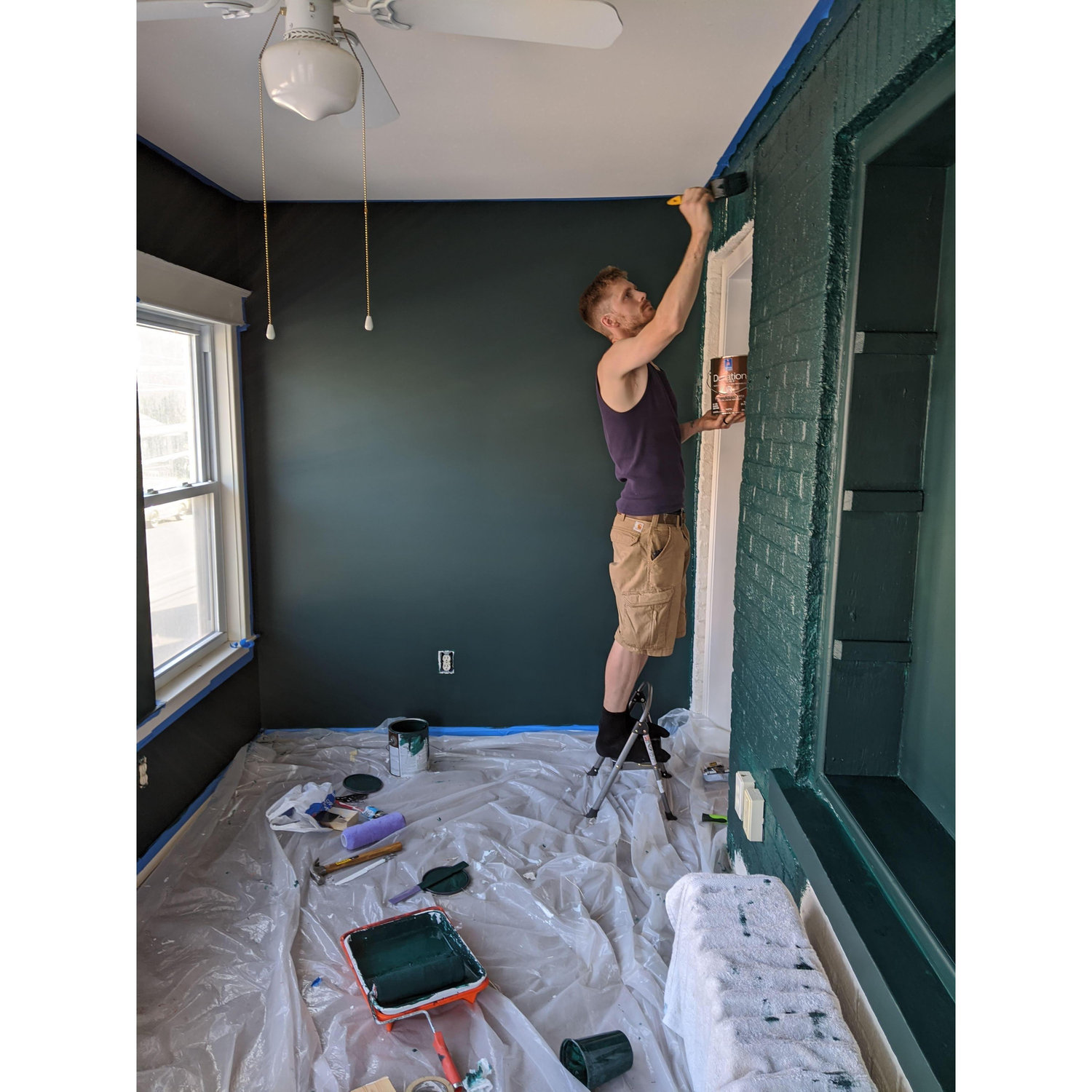Emmaus, PA. 2020. Our first project as homeowners.