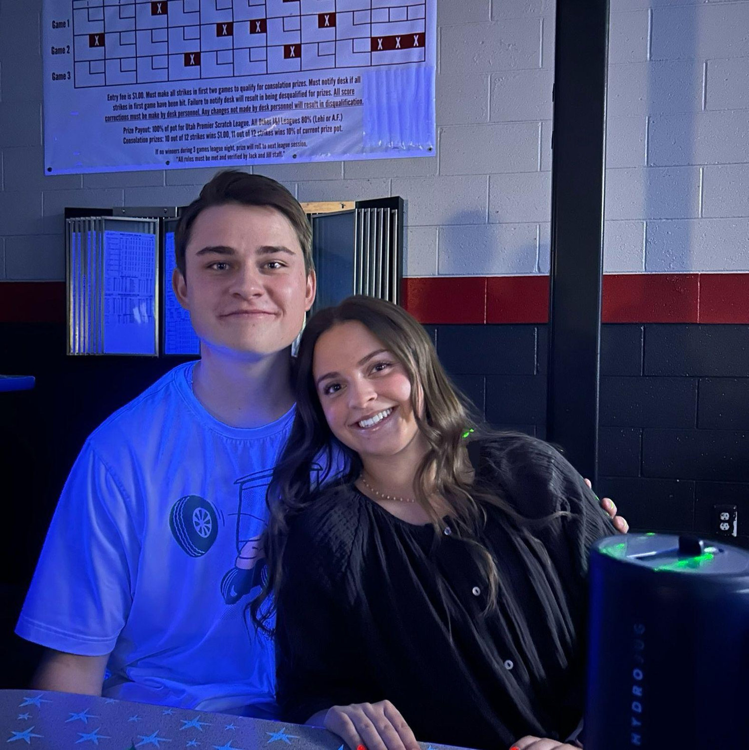 One of our first dates