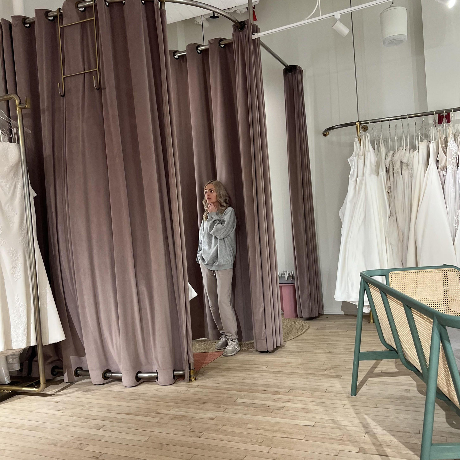 Wedding dress shopping