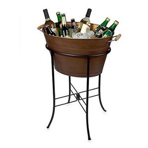 Artland® Oasis Oval Party Tub with Stand in Antique Copper