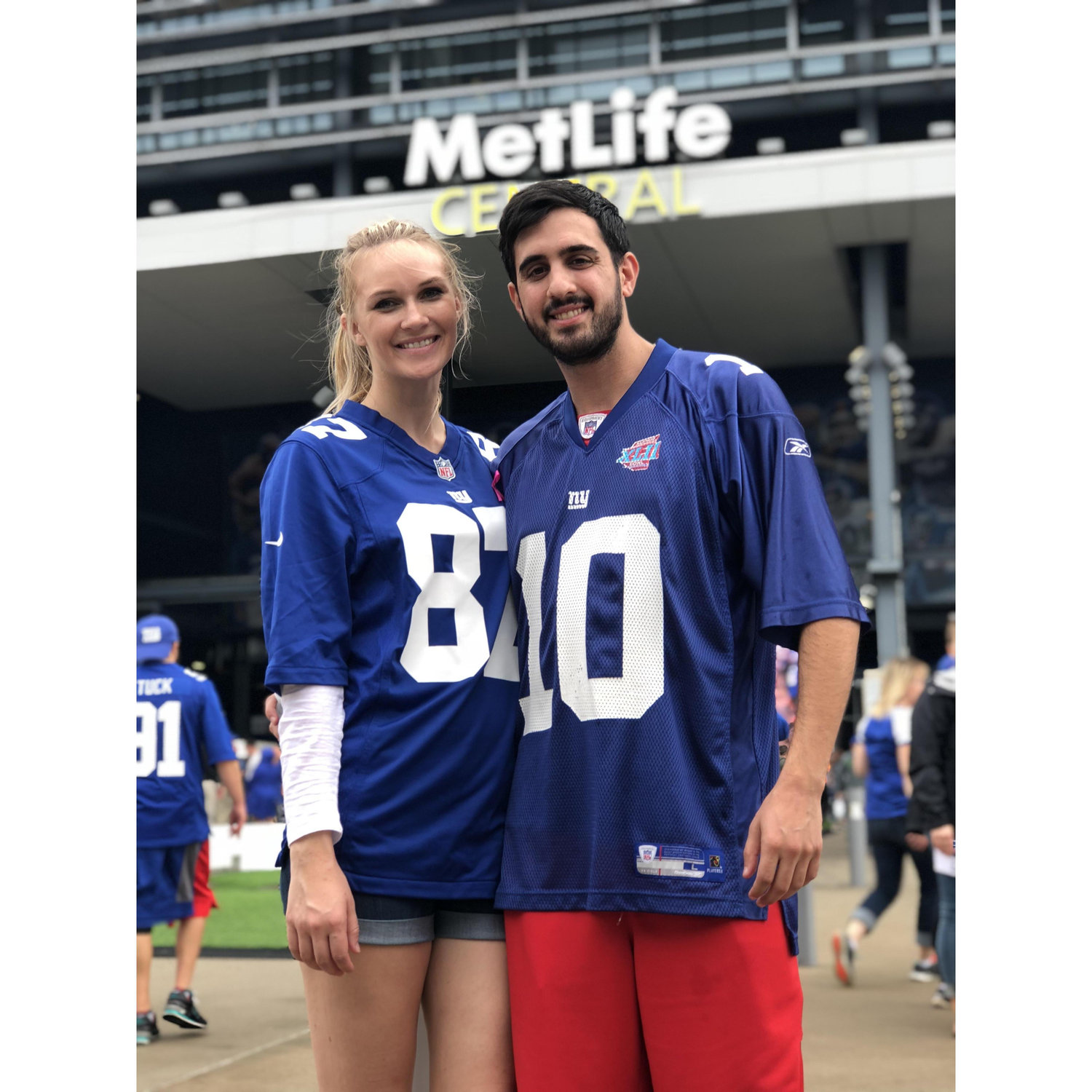 Our first Giants game