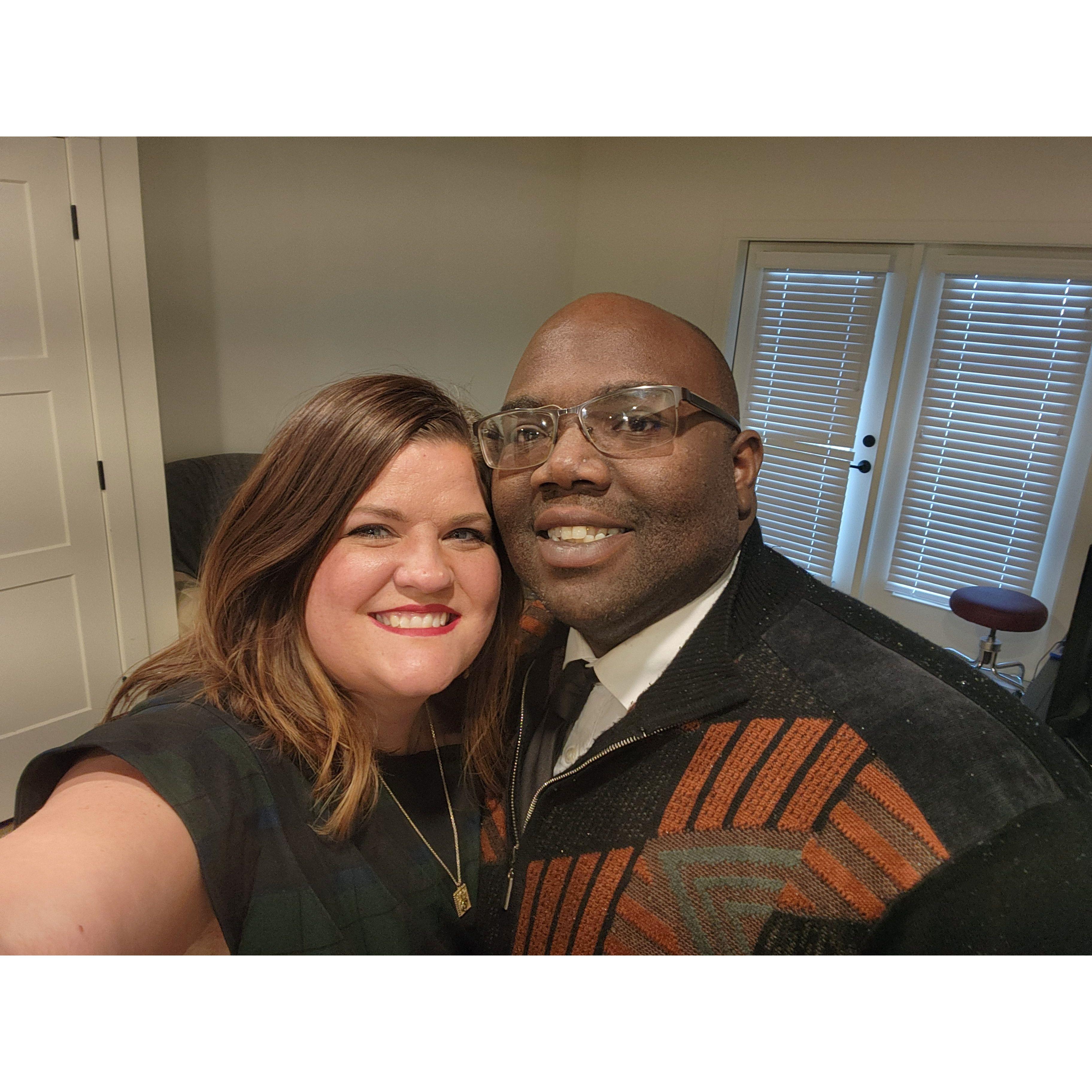 We made the most of our weekends together and spent as much time as possible together.