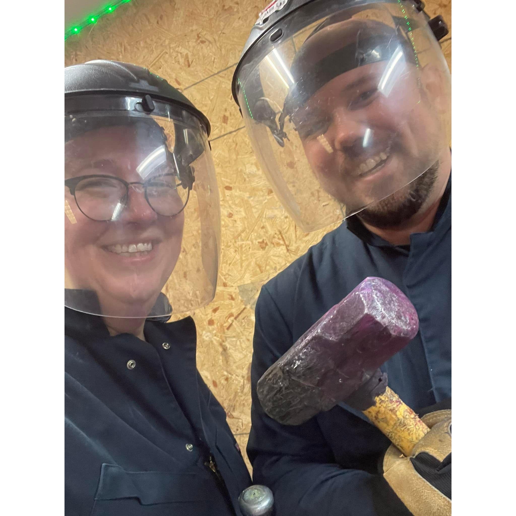 Nothing says Valentine's Day like a rage room