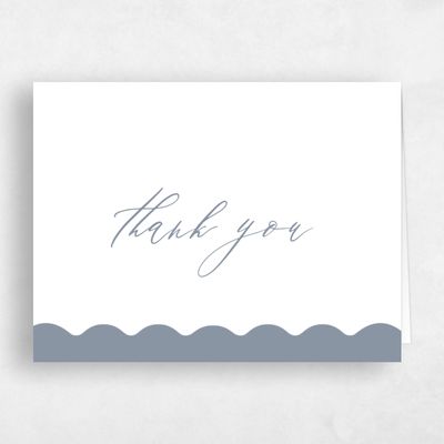Multi-Colored Wedding Thank You - Biltmore Landscape