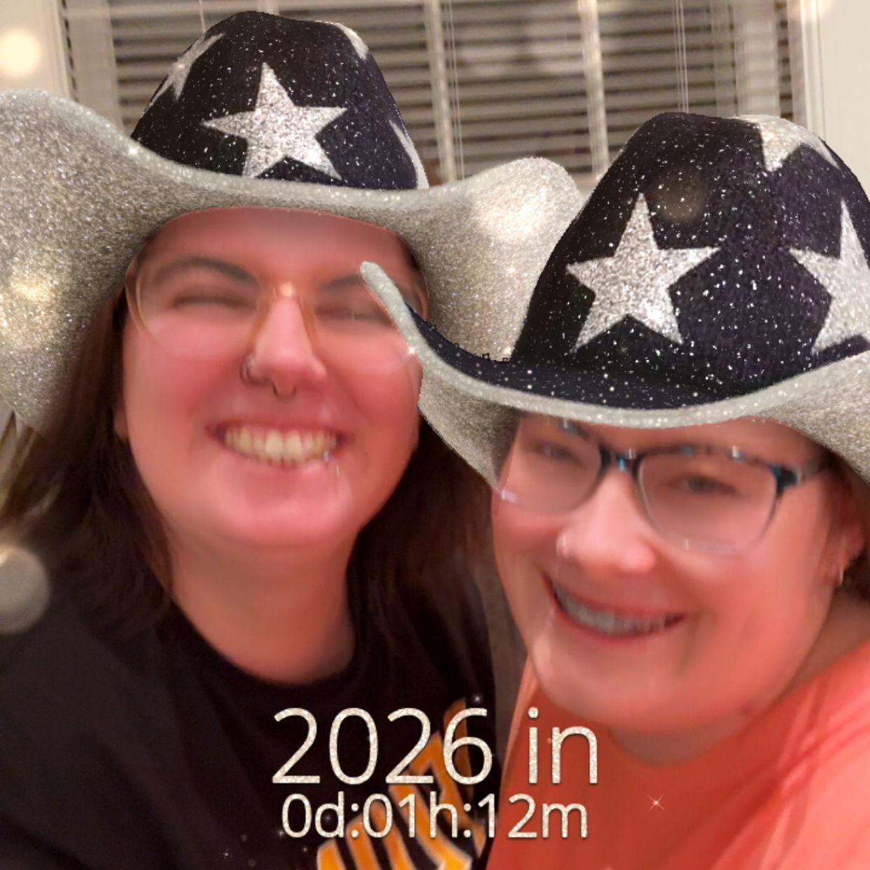 waiting to ring in the new year
