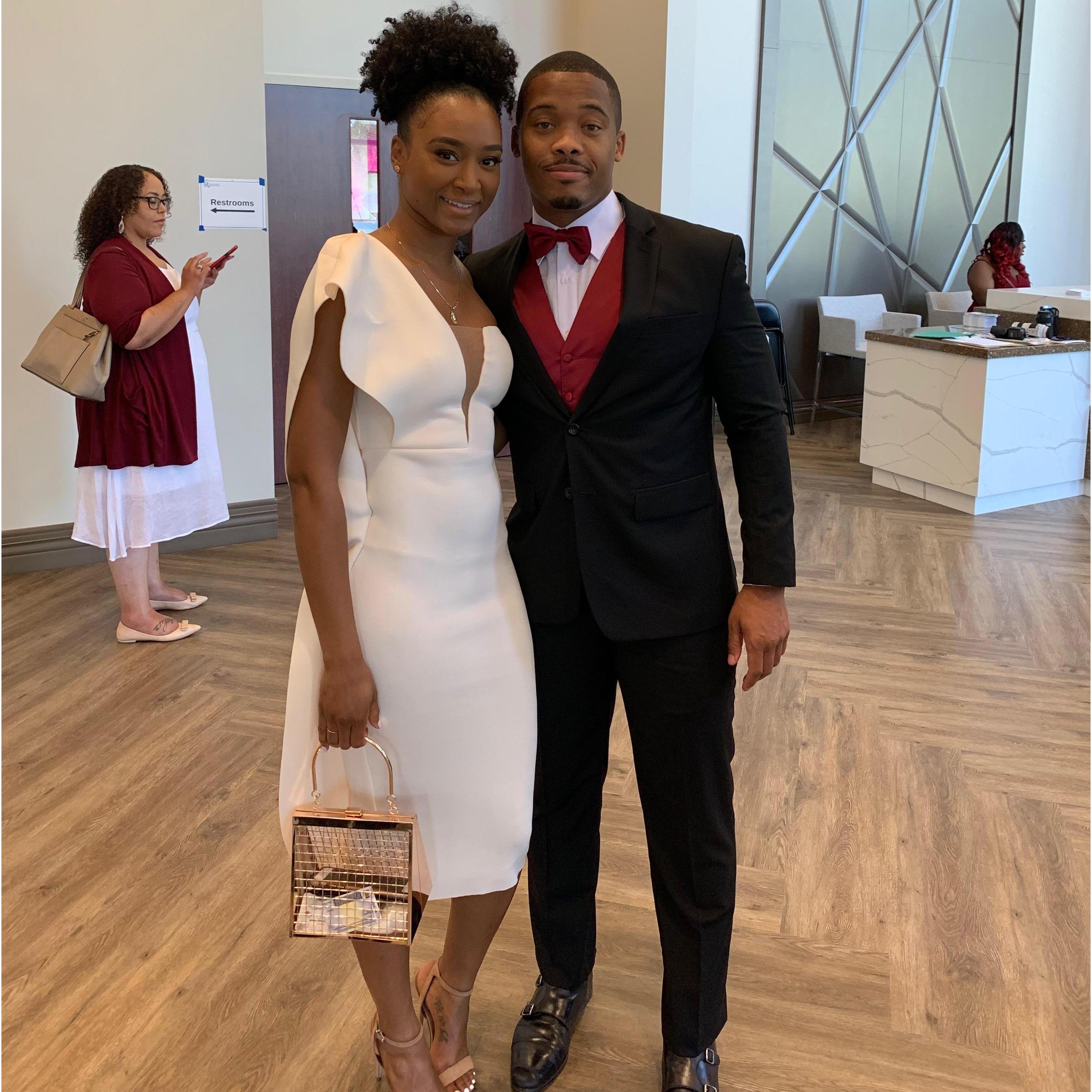 Wedding guests [and groomsman] in Atlanta!
