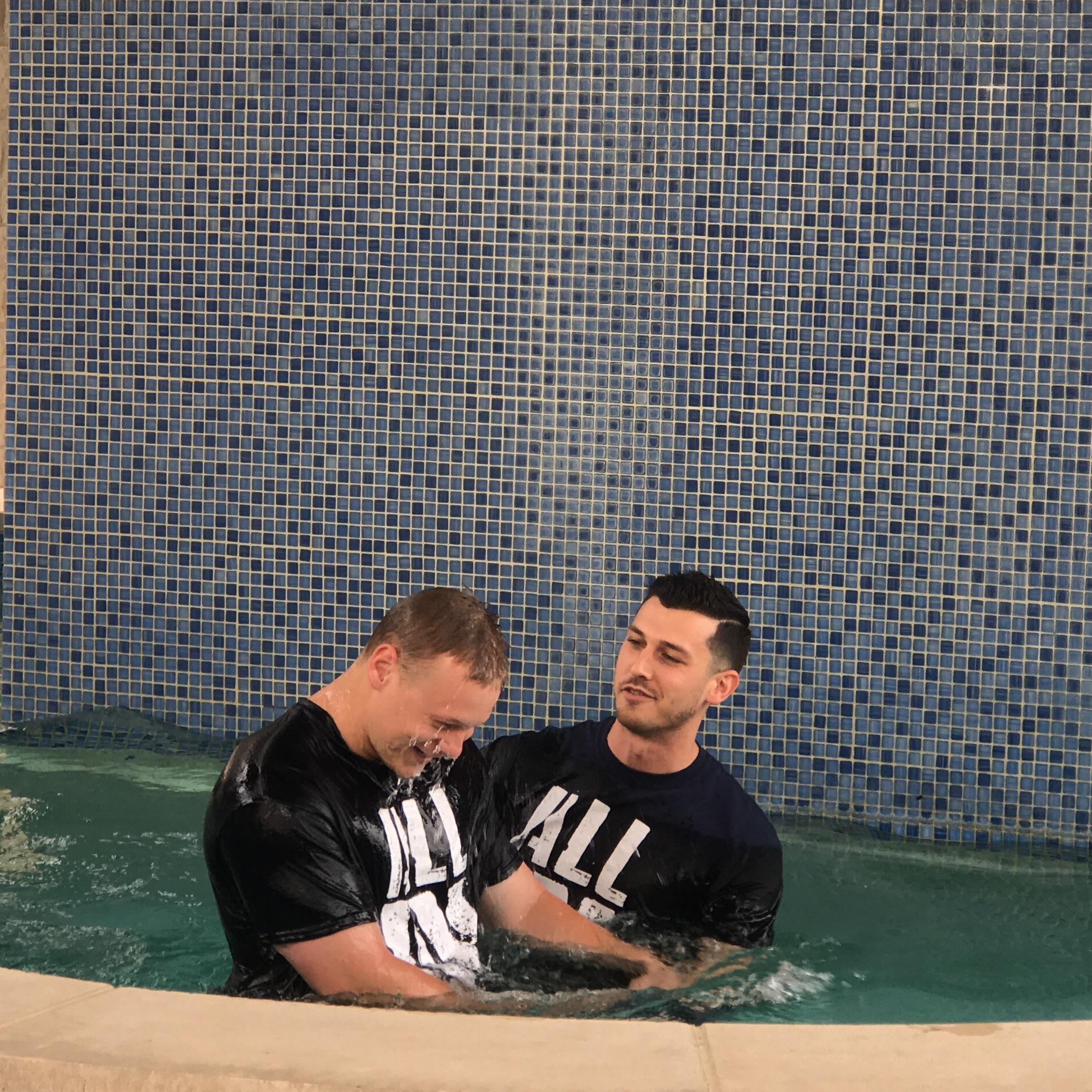 Matt gave his life to Christ and was baptized.