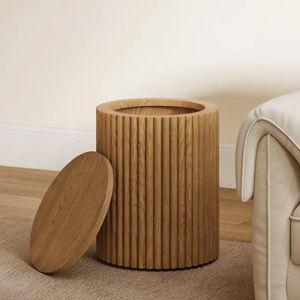 Rolf 15" Fluted Side Table