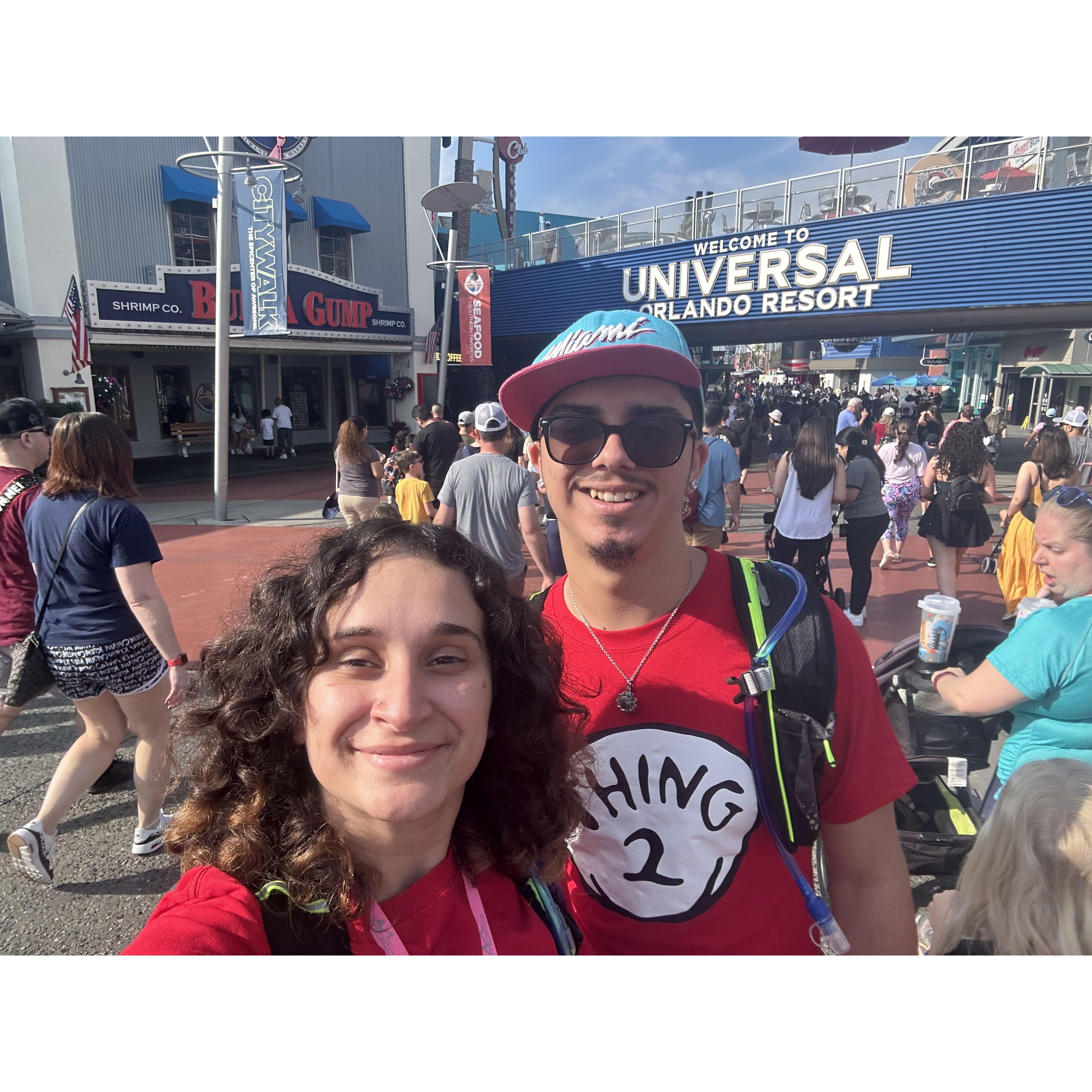First trip to universal!