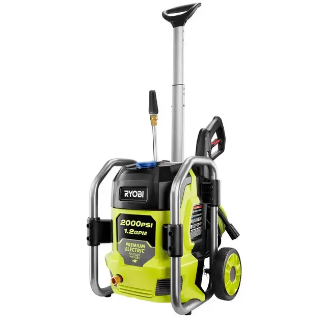 2000 PSI 1.2 GPM Cold Water Electric Pressure Washer