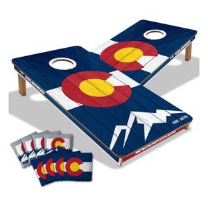 You The Fan Colorado Flag 2x4 Cornhole Game