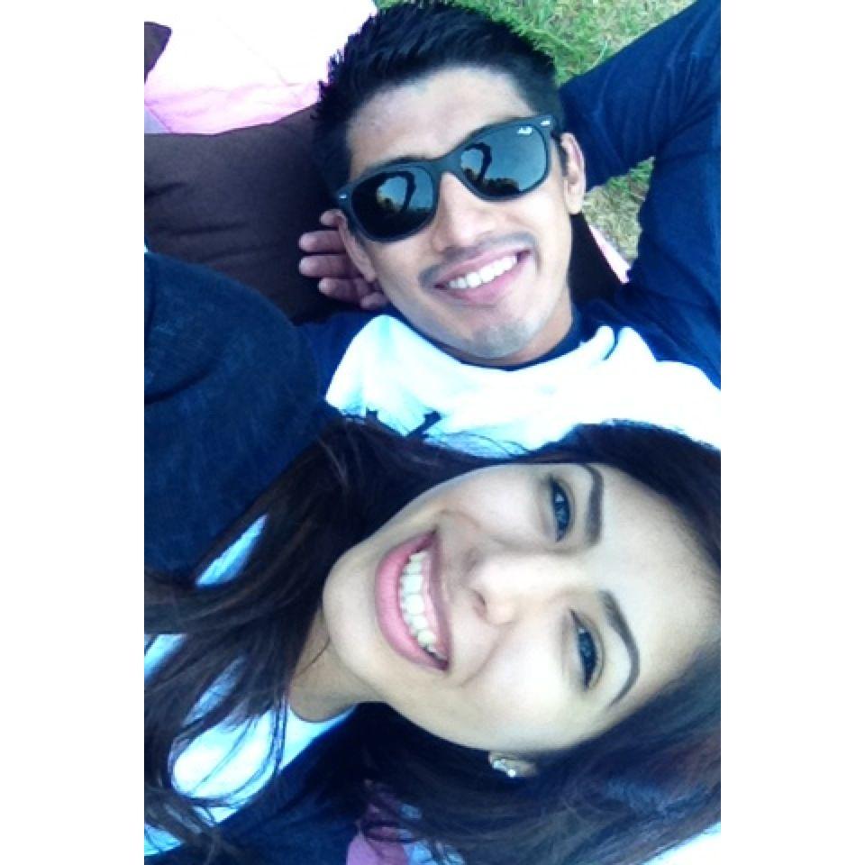 One of our first photos together!