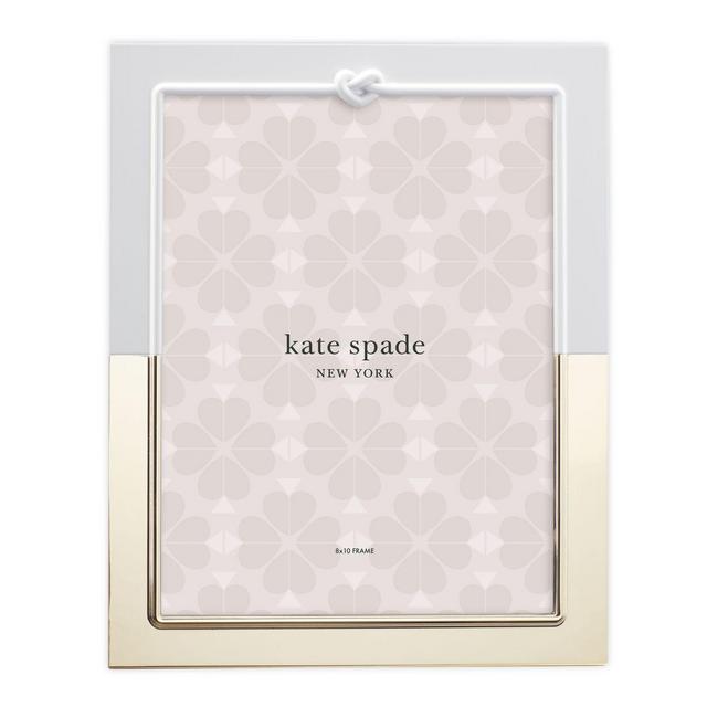 kate spade new york Loves Me Knot™ 8-Inch x 10-Inch Picture Frame