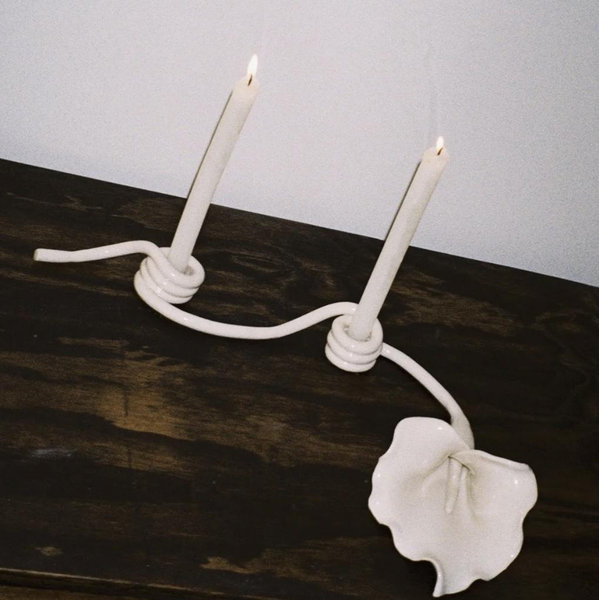 Calla Form III: Double Candle Holder — COSA