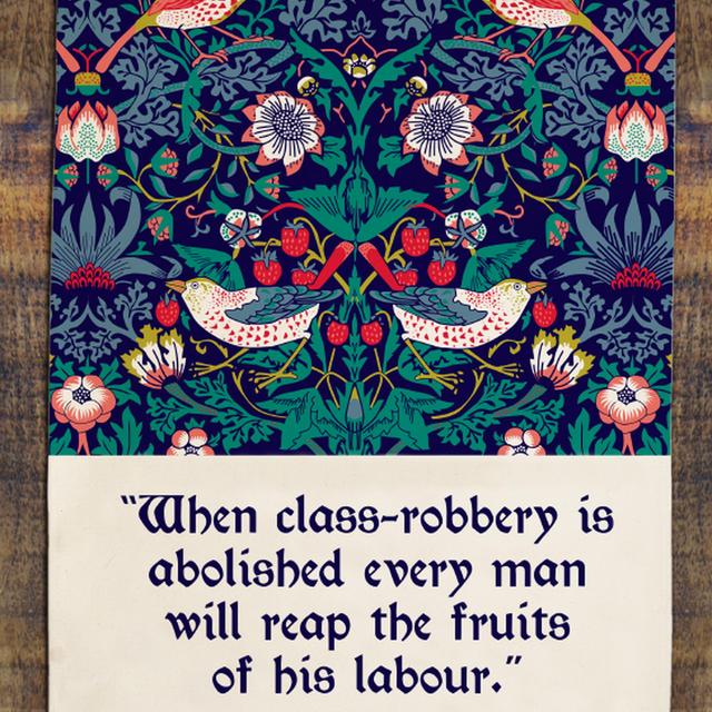 William Morris Tea Towel