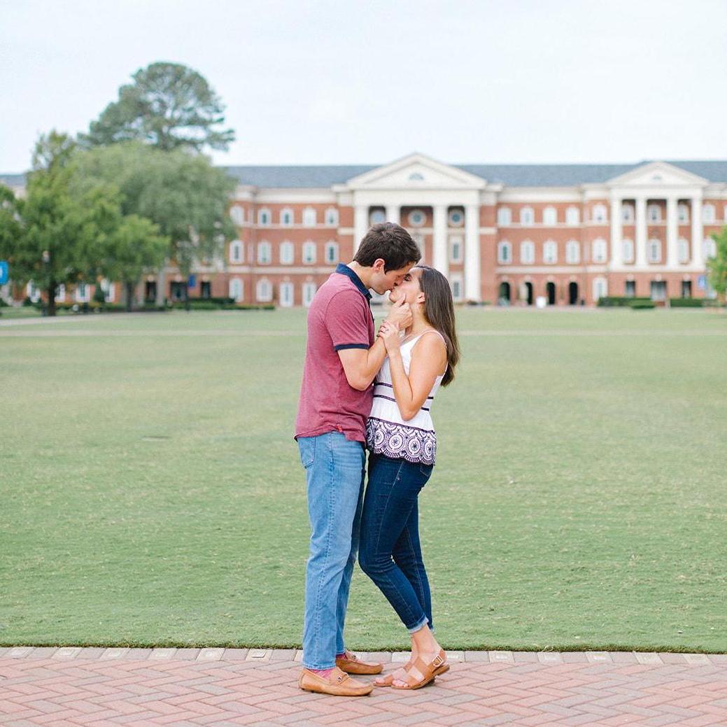 Engagement Photos at CNU by Paige Ryan Photography