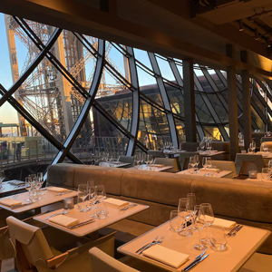 Dinner in the Eiffel Tower at Madame Brasserie
