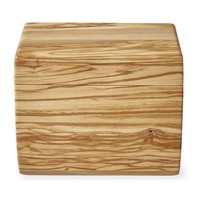Olivewood Recipe Box