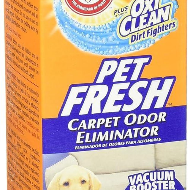 Arm & Hammer Pet Fresh Carpet Odor Eliminator Plus Oxi Clean Dirt Fighters, 1.12 Lb