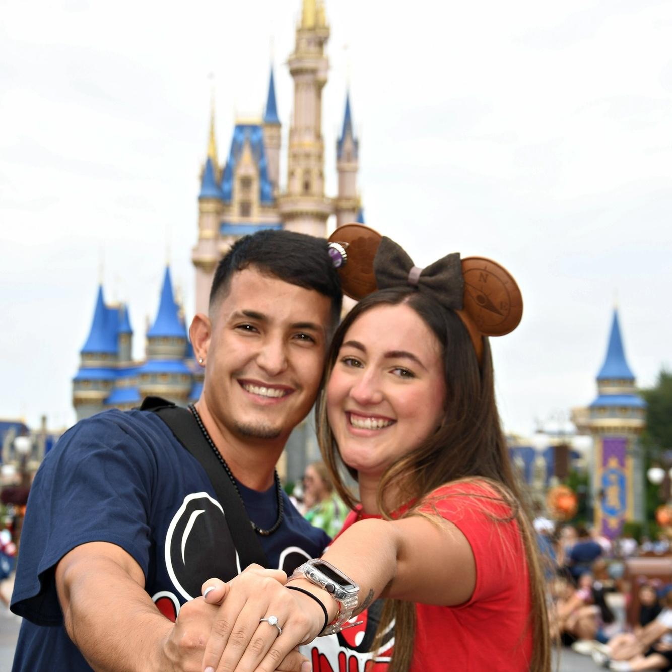 Y he aquí nuestro Happyly Ever After en mi lugar favorito