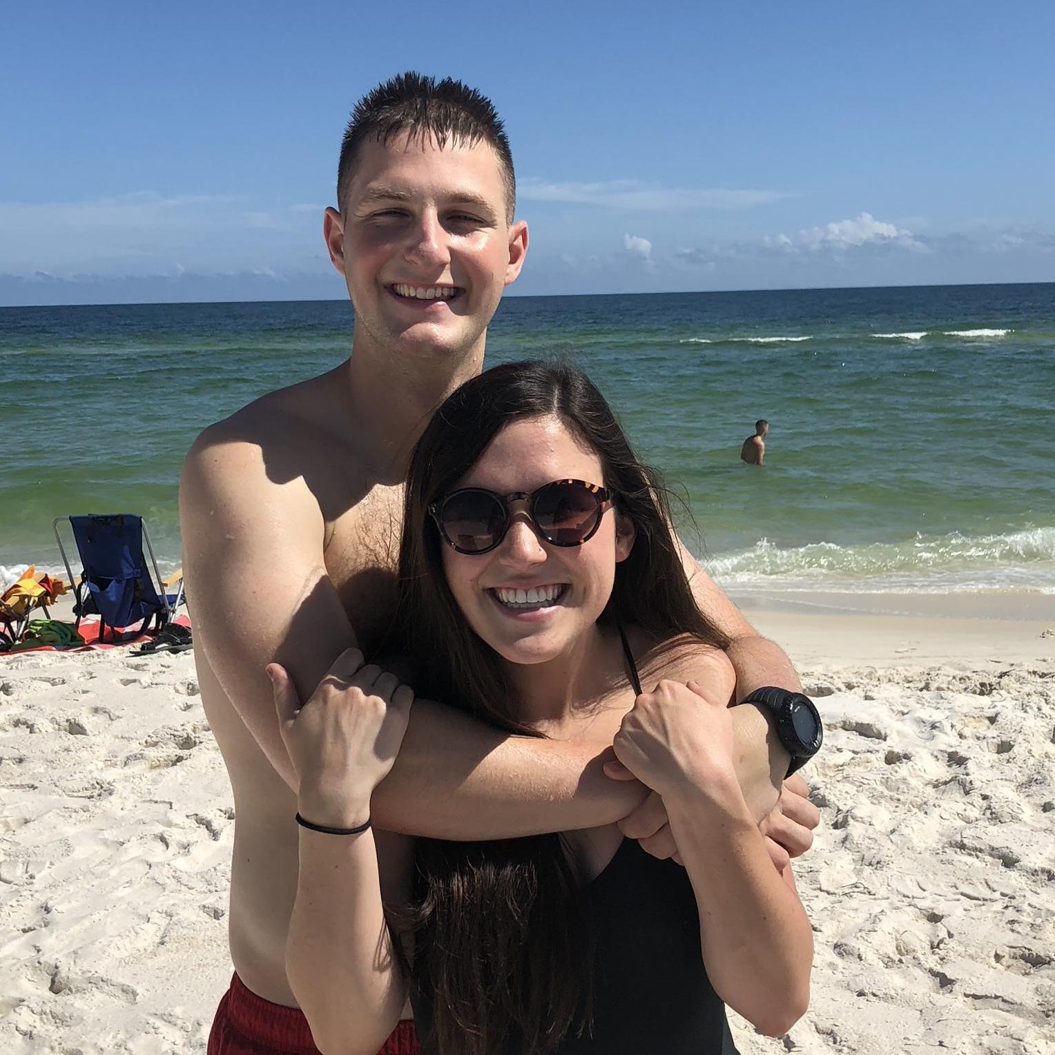 "Helped" Austin move into his new home in Pensacola, FL. Long distance dating can have its perks when you're visiting Austin and the beach!