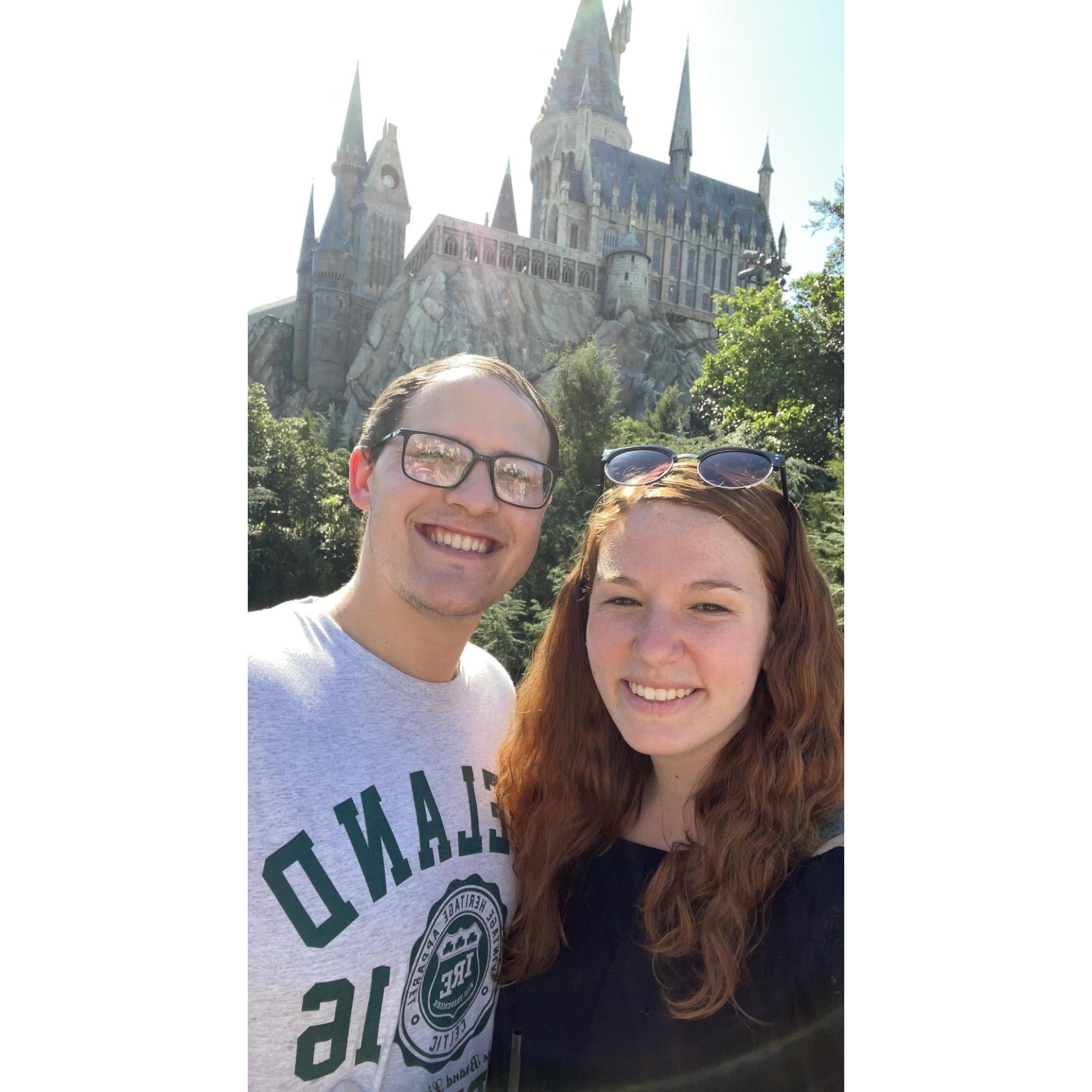 Hogwarts Castle in Universal Studios