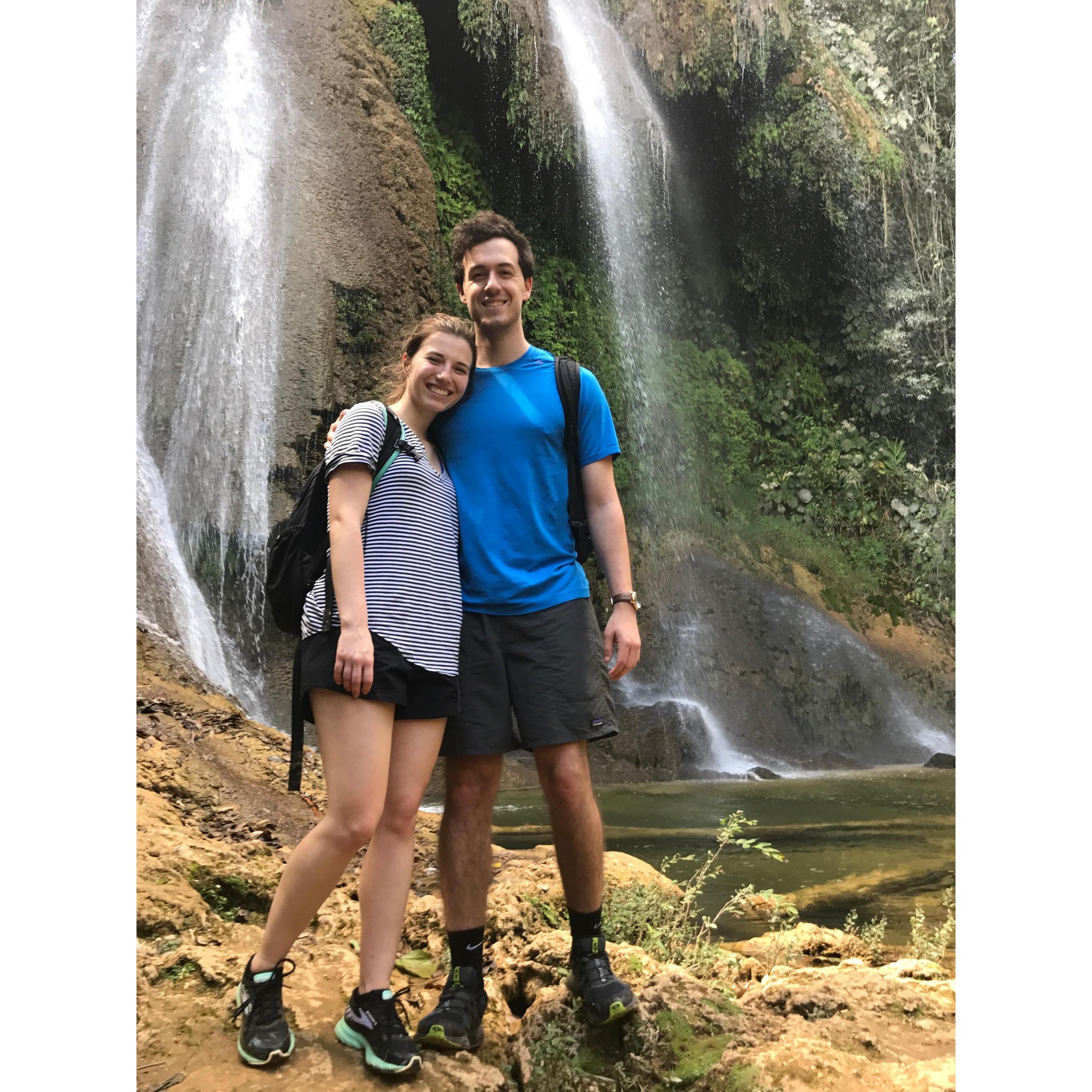 We traveled to Cuba during our junior year as part of the University Fellows Program. This photo was taken while on a hike in Topes de Collantes