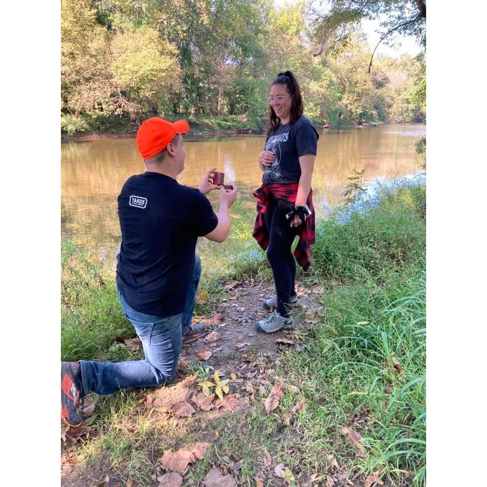 When we got engaged